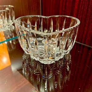 Crystal Heart-Shaped Candy Bowl